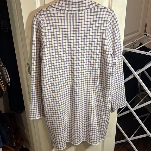 Rw & co khaki, lavender and cream houndstooth print jacket - Picture 4 of 10